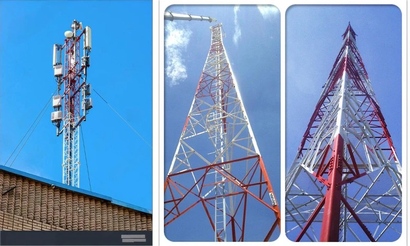4 Leg Telecommunication Microwave Tower 4 Leg Telecommunication Microwave Tower